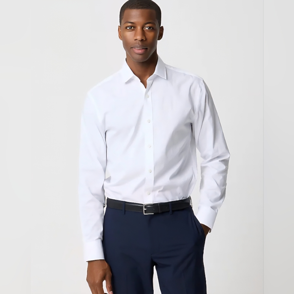 J. Crew Slim Performance Small Dress Shirt